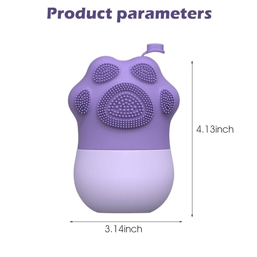 Ice Roller For Face, Silicone Mould With Cleansing Brush