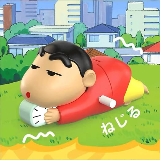 Shinchan Toy For Kids, Crawling Shinchan Action Figure Movable Toy For Babies, Key Operated Wind Up Toys For Kids